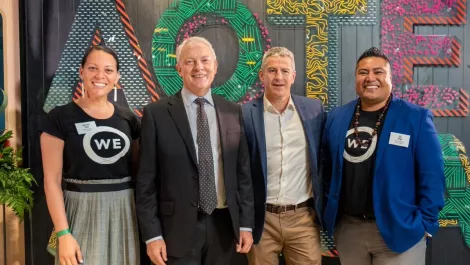 Mayor phil goff wyndi and eli tagi nick waltona