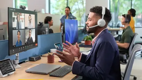 Logitech unveils new headsets to tackle office distractions
