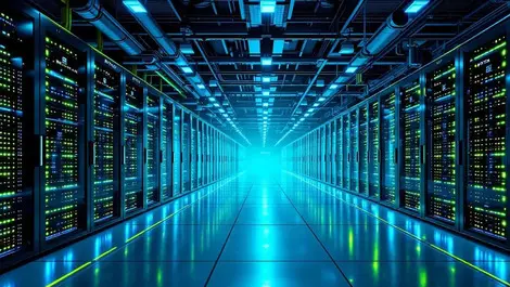 Photorealistic ntt data nvidia datacenter smart factory scene